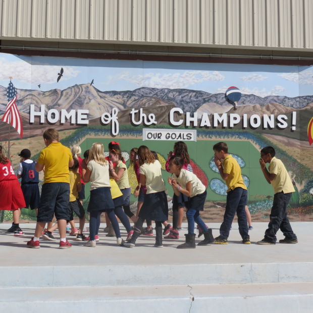 Students at Tucson Country Day School